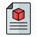 3d document  Icon