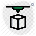 3D-Druckbox-Modell  Icon