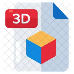 3d File  Icon