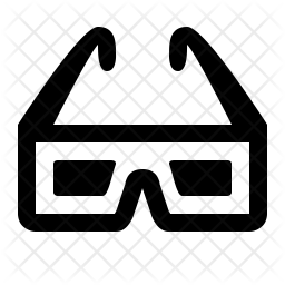 3d glass Icon
