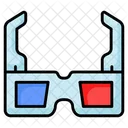3 D Glasses Goggles Icon