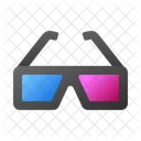 3 D Glasses Technology Icon
