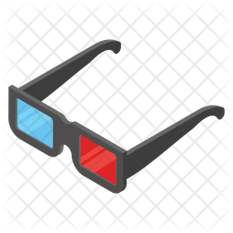 3d Glasses Icon Of Isometric Style Available In Svg Png Eps Ai Icon Fonts