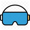 3 D Glasses Virtual Glasses Virtual Goggles Icon
