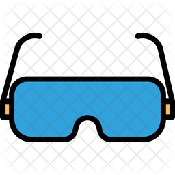 3d Glasses Icon Of Colored Outline Style Available In Svg Png Eps Ai Icon Fonts