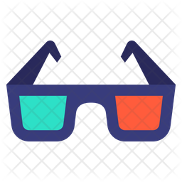 3d Glasses Icon Of Flat Style Available In Svg Png Eps Ai Icon Fonts