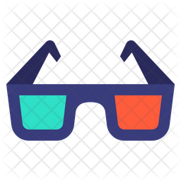 Download Free 3d Glasses Flat Icon Available In Svg Png Eps Ai Icon Fonts