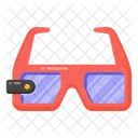 3 D Glasses Eyewear Goggles Icon