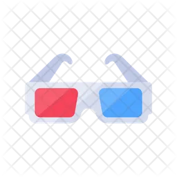 3D glasses  Icon