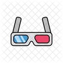 3d glasses  Icon