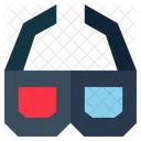 3d glasses  Icon