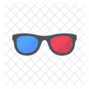3D glasses  Icon