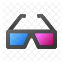 3d glasses  Icon