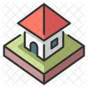 3D Haus  Symbol