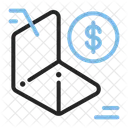 3 D Allocation Finance Icon