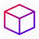 3 D Cube Model Icon