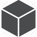 立方体、d、xyz アイコン