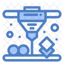 3D-Laserdruck  Symbol