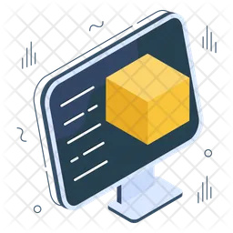 3d Model  Icon