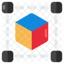 3 D Cube 3 D Cad 3 D Model Icon