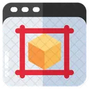 3 D Cube 3 D Cad 3 D Model 아이콘