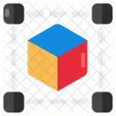 3 D Cube 3 D Cad 3 D Model 아이콘