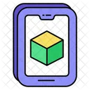 3 D Model 3 D Cube 3 D Modeling 아이콘