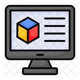 3d Modeling  Icon