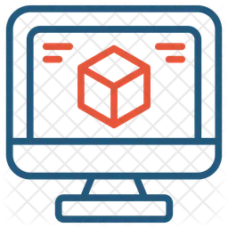 3d Modeling  Icon