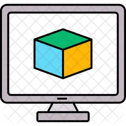 3d modeling  Icon