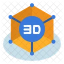3d Modeling  Icon