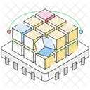 Ai Modelling 3 D Cube 3 D Modelling Icon