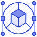 3 D Modeling Prototype Icon
