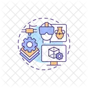 3 D Metaverse Modelling Icon