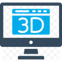3 D 3 D Film 3 D Movie Icon