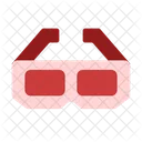3d movie glasses icons  Icon