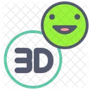 3d movie  Icon