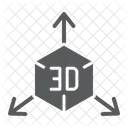 D Object Cube Icon