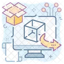 3d Object  Icon