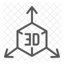3D-Objekt  Symbol