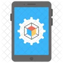 3 D Mobile App Icon