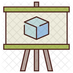 3d poster  Icon