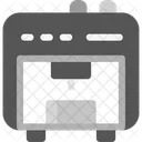 3 D Printer Printing Icon