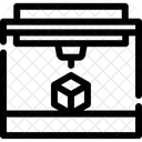 3 D Printing Additive Icon