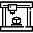D Printer Fax Print Icon