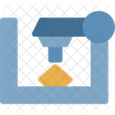 3 D Printer D Icon