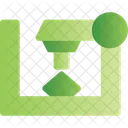 3 D Printer D Icon