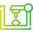 3 D Printer D Icon
