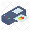 3 D Printout 3 D Printer 3 D Paper Print Icon