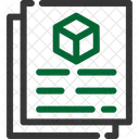 3 D Design D Icon